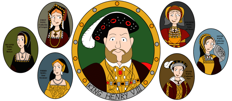 Henry VIII and His Six Wives Henry VIII and His Six Wives by Wertyla TUDOR GAGS Pinterest
