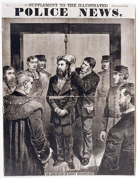 Henry Wainwright ExecutedTodaycom 1875 Henry Wainwright Whitechapel murderer