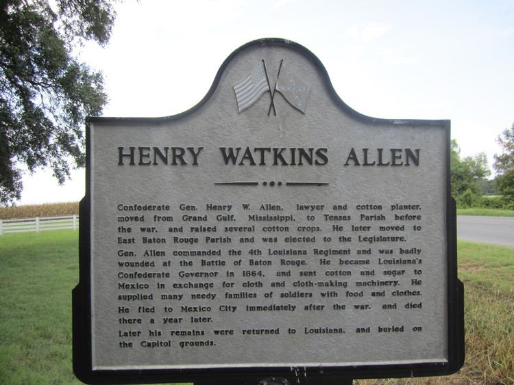 Henry Watkins Allen Henry Watkins Allen Wikipedia the free encyclopedia