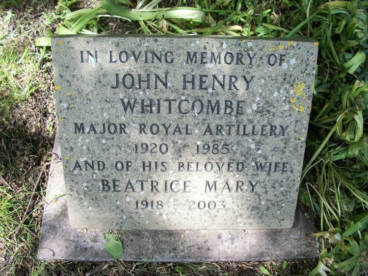 Henry Whitcombe John Henry Whitcombe 1920 1985 Find A Grave Memorial