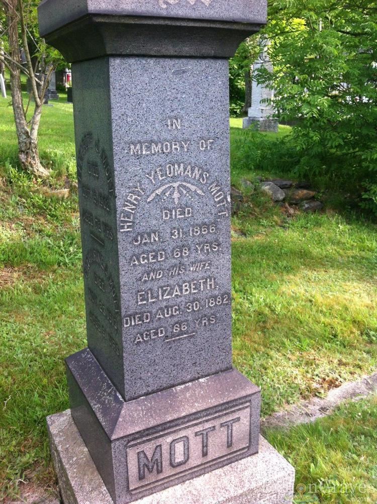 Henry Y. Mott Grave Site of Henry Y Mott 1846 BillionGraves