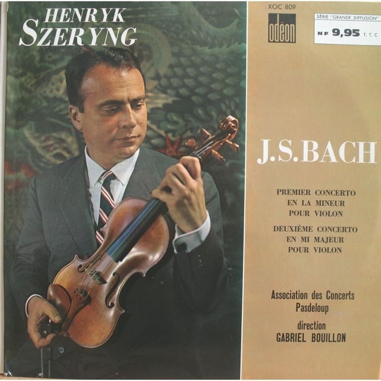 Henryk Szeryng Bach by HENRYK SZERYNG LP with chapoultepek69 Ref114811862