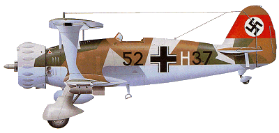 Henschel Hs 123 Henschel Hs 123 dive bomber attack plane