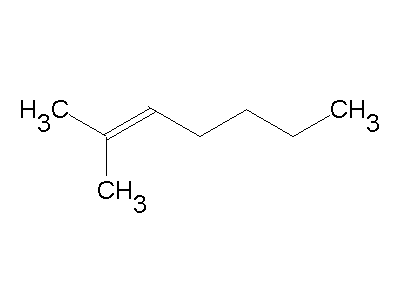 Heptene 2methyl2heptene C8H16 ChemSynthesis