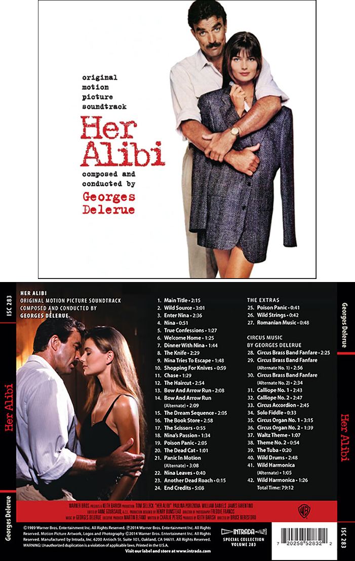 Her Alibi Her Alibi Soundtrack details SoundtrackCollectorcom