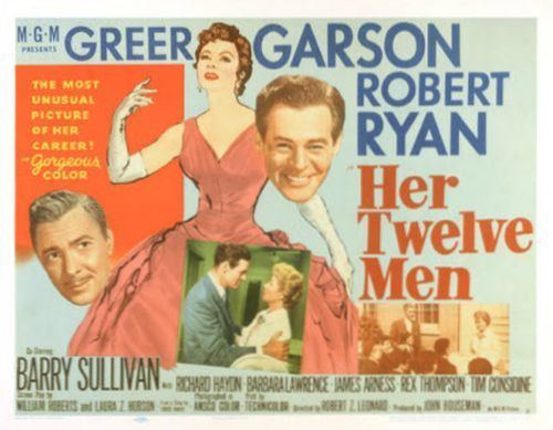 Her Twelve Men The Last Films Blogathon Douglas Shearer and Her Twelve Men 1954