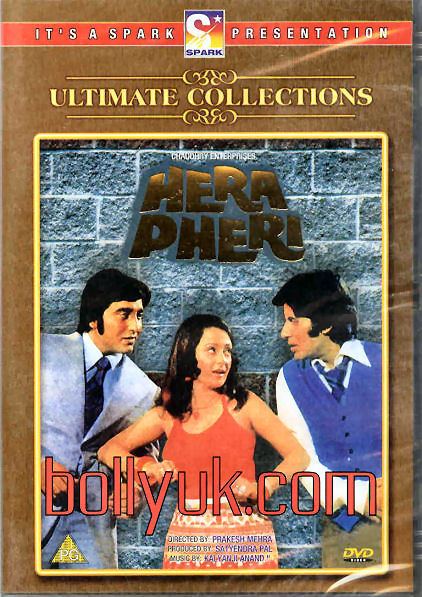 Hera Pheri 1976 spark DVD