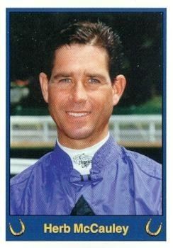 Herb McCauley Amazoncom Herb McCauley trading card Horse Racing 1999 Jockey