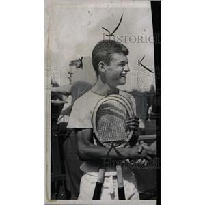 Herbert Flam 1946 Press Photo Herbert Flam tennis player RRW73929 Historic Images