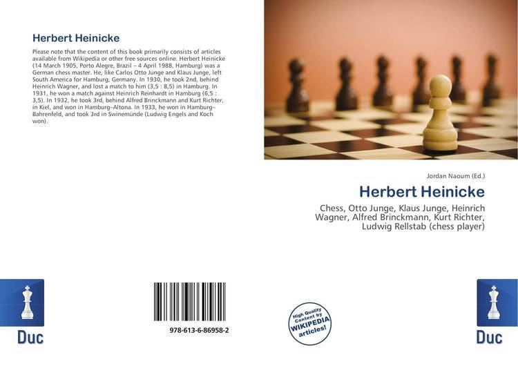 Herbert Heinicke Herbert Heinicke 9786136869582 6136869586 9786136869582