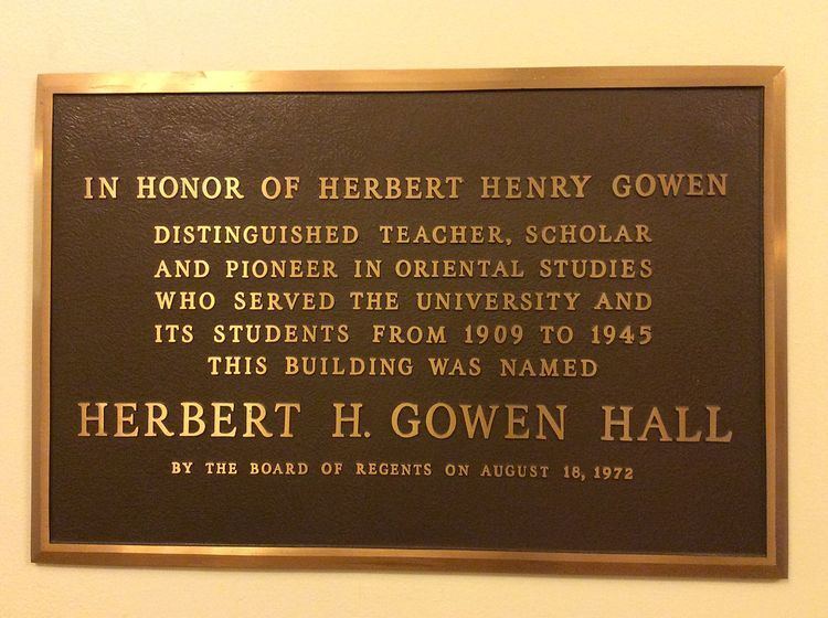 Herbert Henry Gowen