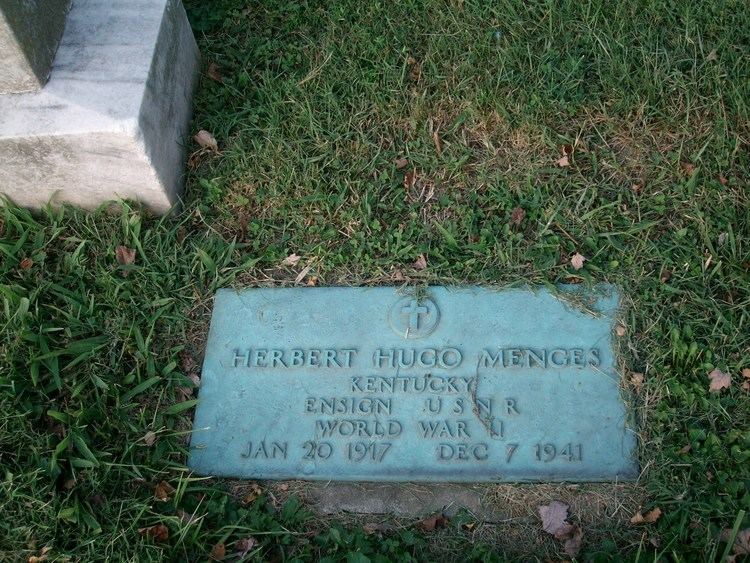 Herbert Hugo Menges ENS Herbert Hugo Menges 1917 1941 Find A Grave Memorial