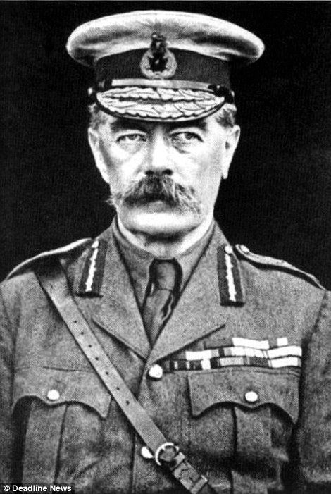 Herbert Kitchener, 1st Earl Kitchener idailymailcoukipix2016062211358AEAE80000