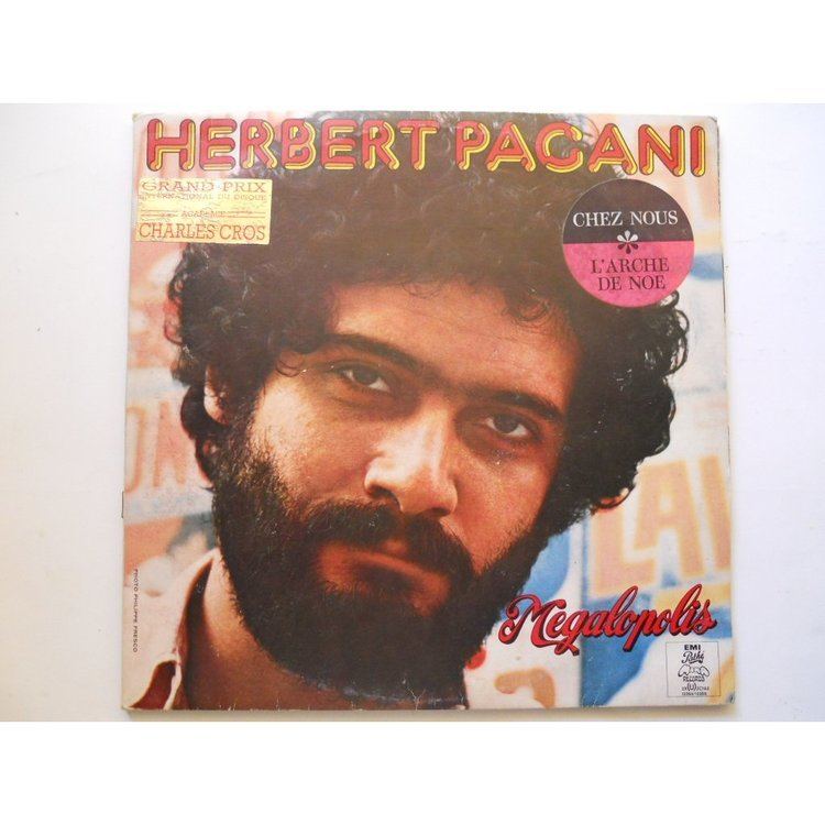 Herbert Pagani Mgalopolis by Herbert Pagani Double LP Gatefold with platine Ref
