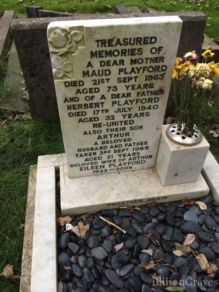 Herbert Playford Grave Site of Herbert Playford 1940 BillionGraves