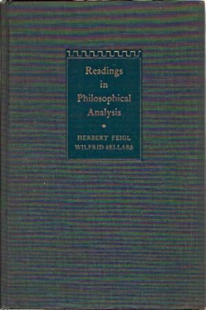 Herbert Sellars Readings in Philosophical Analysis by Feigl Herbert Sellars Wilfrid