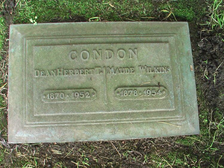 Herbert Thomas Condon Herbert Thomas Condon 1870 1952 Find A Grave Memorial