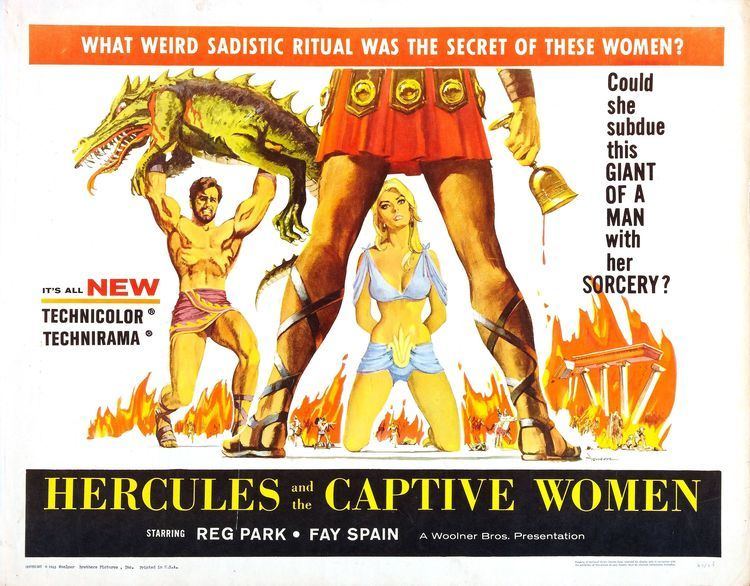 Hercules and the Conquest of Atlantis Poster for Hercules and the Captive Women Ercole alla conquista di