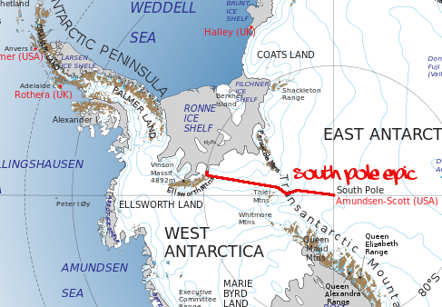 Hercules Inlet The South Pole Epic What