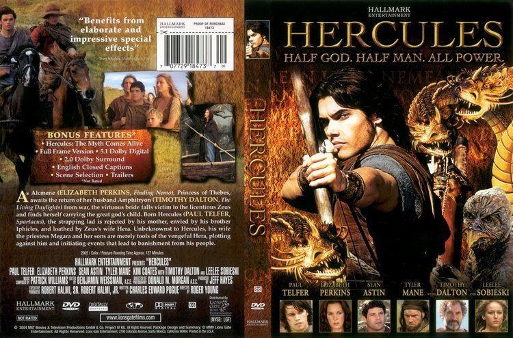 Hercules (miniseries) Hercules TV 2005 DVD cover Hercules 2005 Roger Young Paul