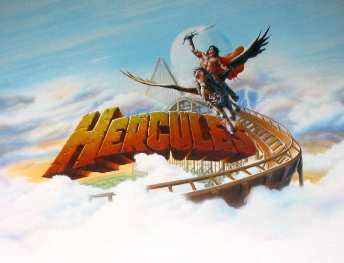 Hercules (roller coaster) PEPLUM Hercules roller coaster ride