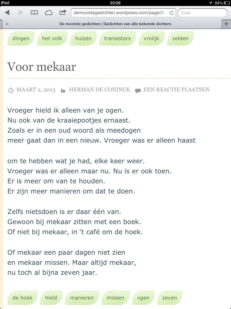 Herman de Coninck Herman de Coninck Mooi Pinterest Poem