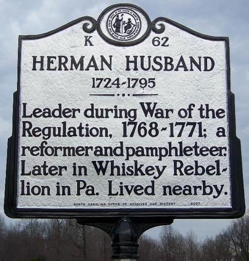 Herman Husband Herman Husband 1724 1795 Find A Grave Memorial