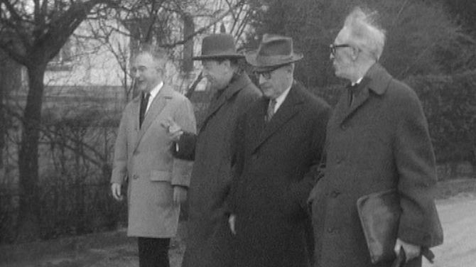 Herman Teirlinck Cobrabe video Herman Teirlinck ontvangt zijn vrienden 1964