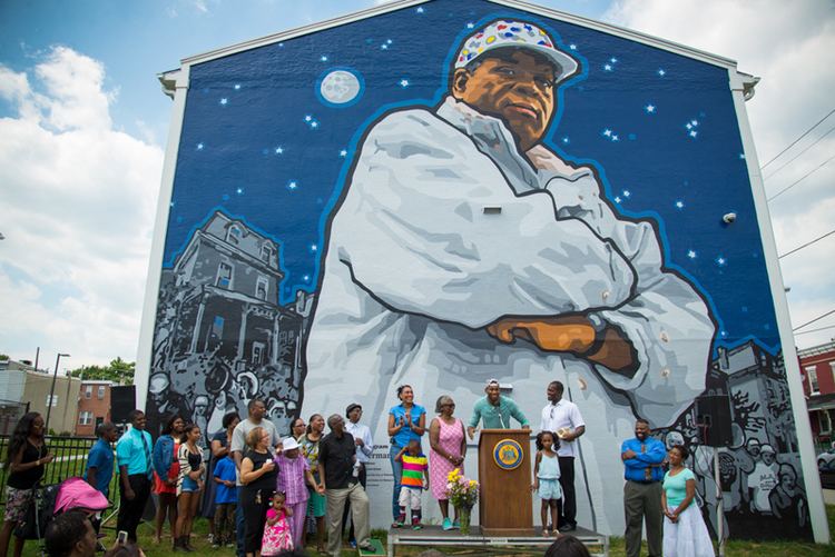 Herman Wrice Up With Hope Down with Dope The Legacy of Herman Wrice Mural
