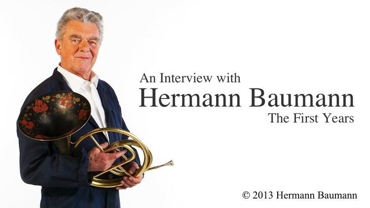 Hermann Baumann (musician) Hermann Baumann The First Years French Horn Waldhorn le