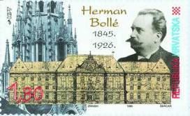 Hermann Bollé Nadgrobni spomenici Herman Bolle i Mirogoj