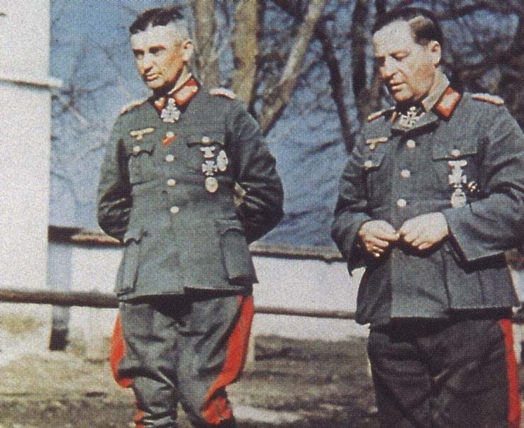 Hermann Breith Third Reich Color Pictures General der Panzertruppe Hermann Breith