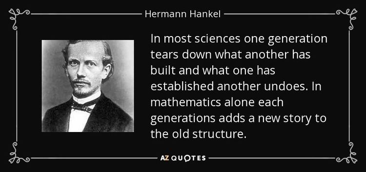 Hermann Hankel QUOTES BY HERMANN HANKEL AZ Quotes