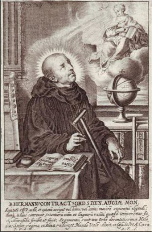 Hermann of Reichenau September 25 Did he compose the Salve Regina prayer Nobility