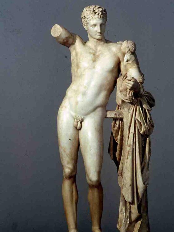 Hermes and the Infant Dionysus hermes and the infant dionysus Google Search ART Pinterest