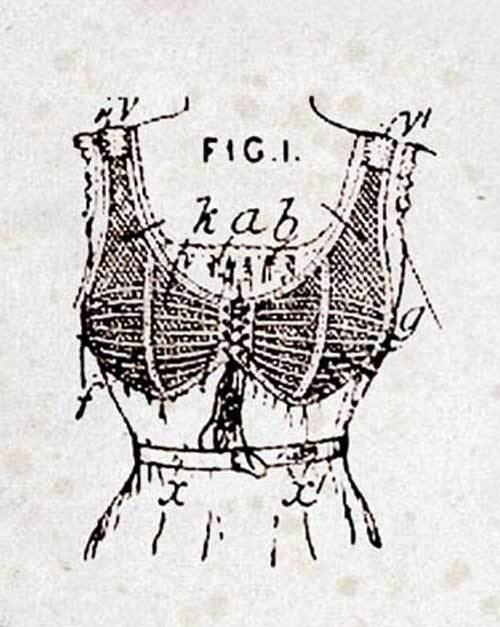 The First bra in history of Herminie Cadolle 1898