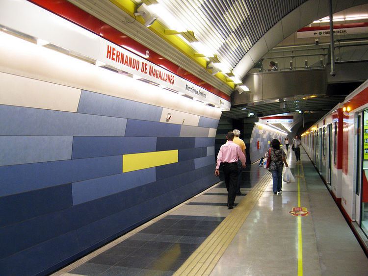 Hernando de Magallanes metro station