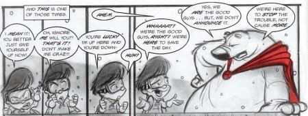 Herobear and the Kid INTERVIEW Mike Kunkel on the Return of HEROBEAR AND THE KID with BOOM