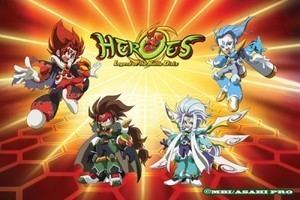 Heroes: Legend of the Battle Disks Asahi Pro Animates Heroes Legend of Battle Disks Show News