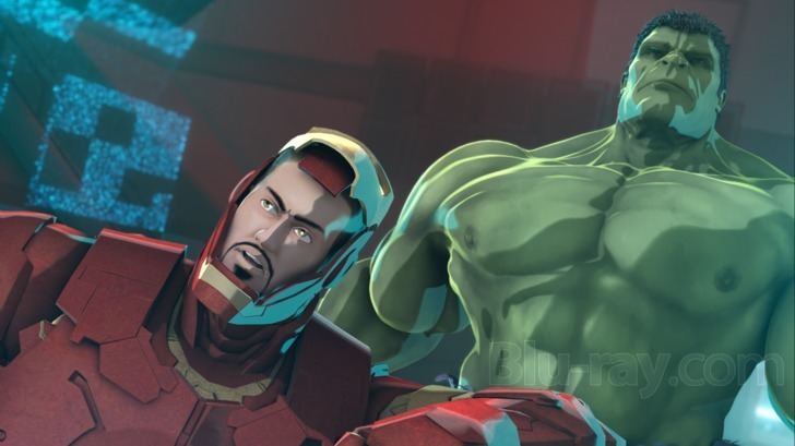 Heroes United Iron Man and Hulk Heroes United Bluray