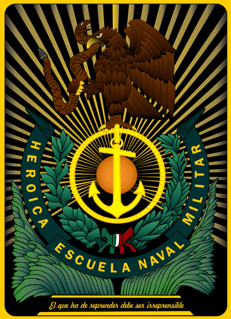 Heroica Escuela Naval Militar DeviantArt More Like Escudo HENM Heroica Escuela Naval Militar