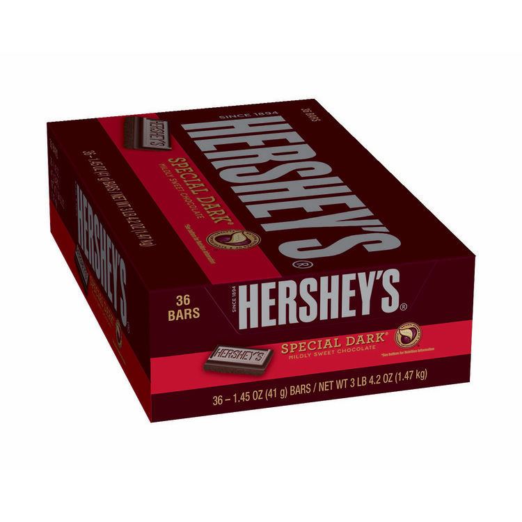 Hershey's Special Dark Hershey39s Special Dark Chocolate Bars 36 ct BJ39s Wholesale Club