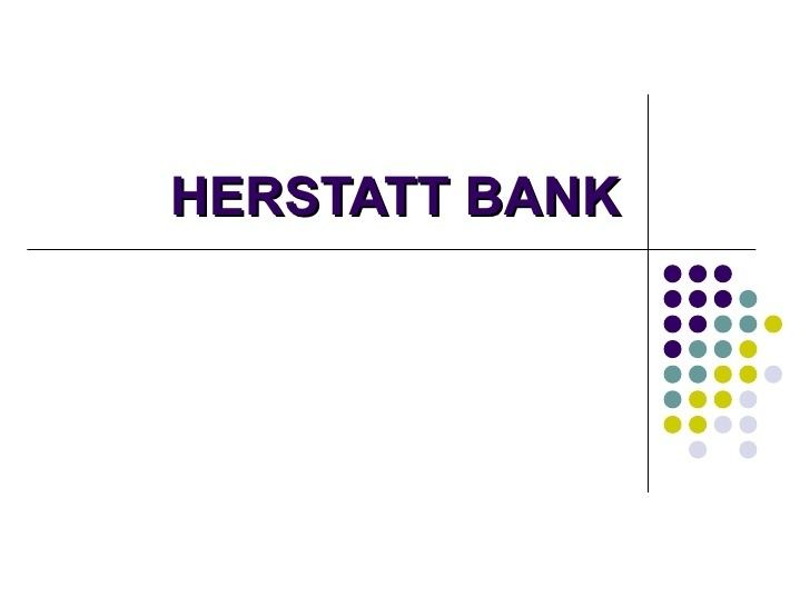 Herstatt Bank Alchetron The Free Social Encyclopedia