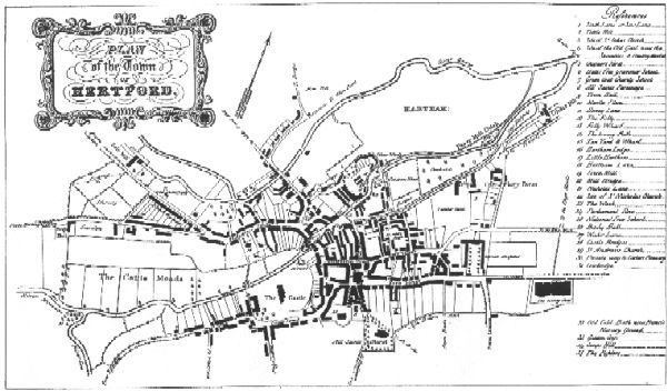 Hertford in the past, History of Hertford