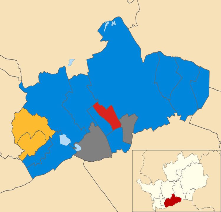 Hertsmere Borough Council election, 2004