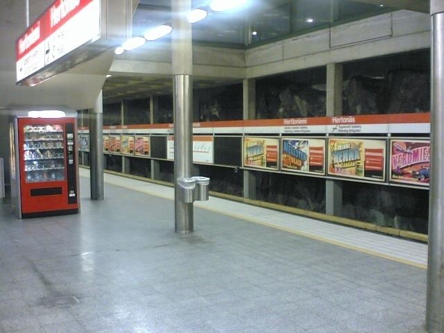 Herttoniemi metro station