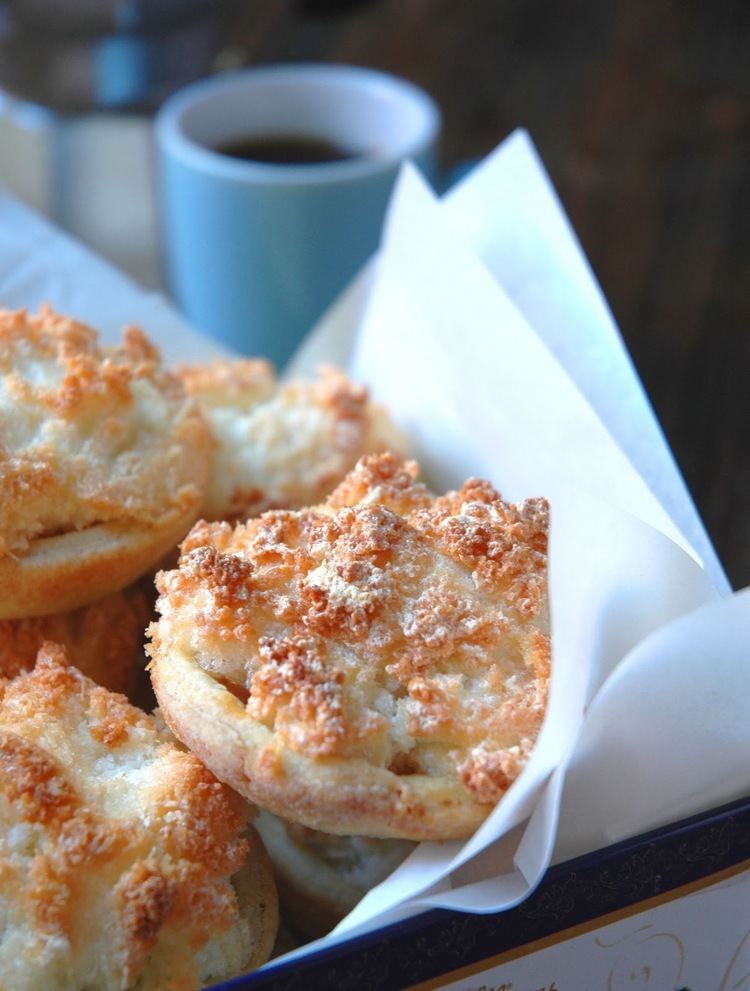 Hertzoggie Jam and Coconut Tarts to some SA we call them Hertzoggies