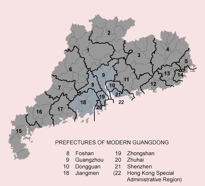 Heshan, Guangdong in the past, History of Heshan, Guangdong