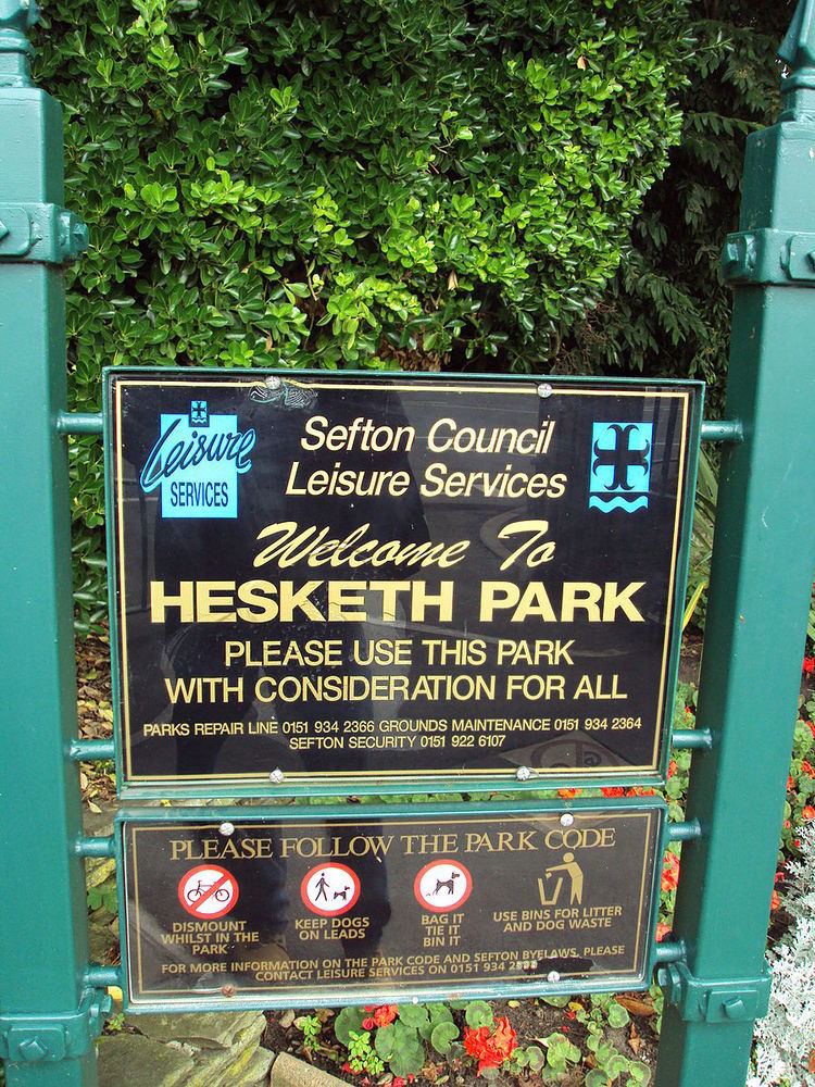 Hesketh Park, Southport