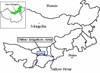 Hetao Approach to landuse analysis in Hetao Irrigation Project of inner
